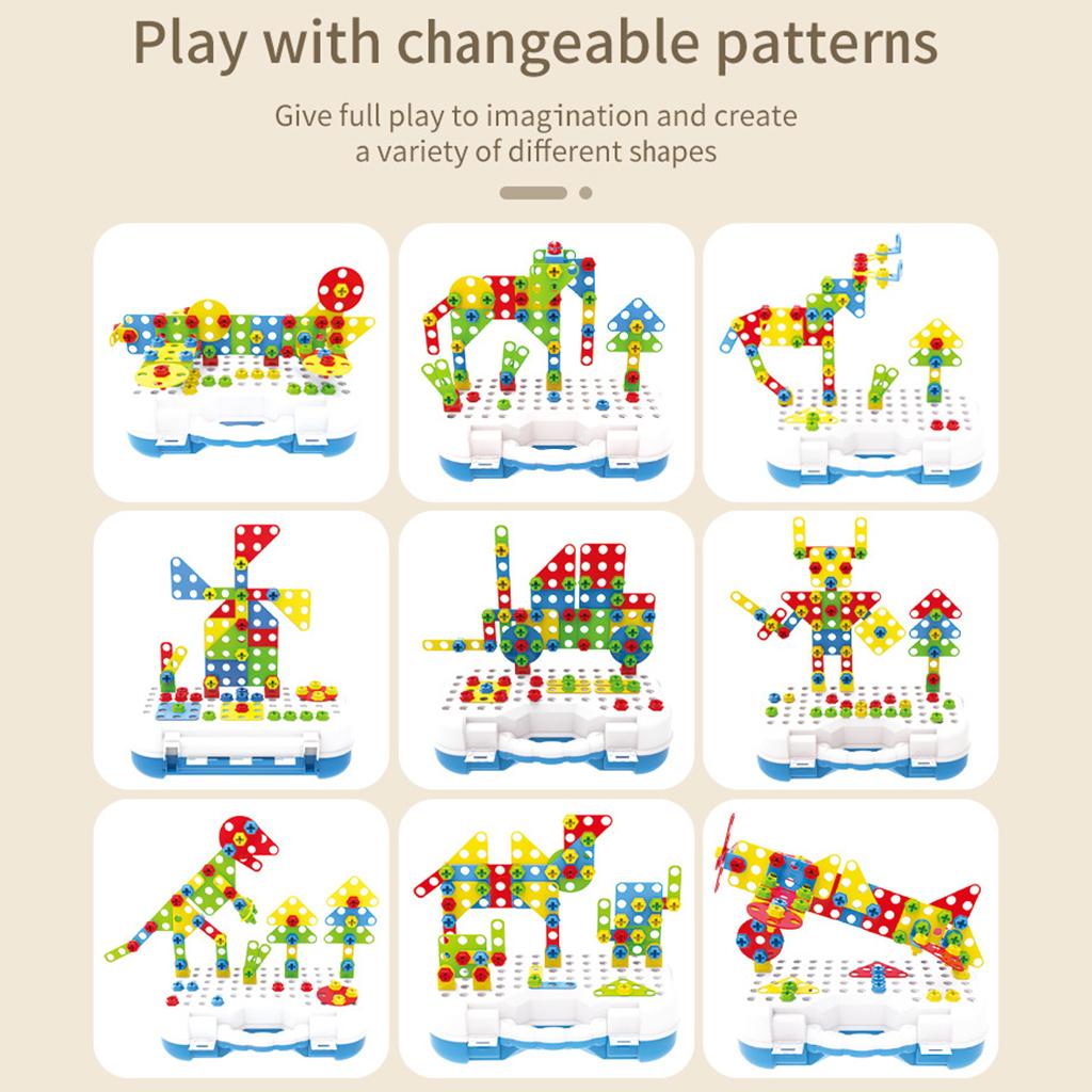 Gardening Tools 5 Year Old - Set di Costruzioni a Mosaico da