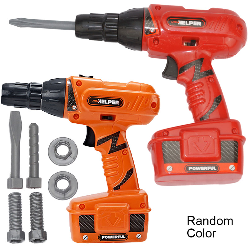 Gardening Tools Kids Set - Strumenti Giocattoli Trapano elettrico BO Simulazione