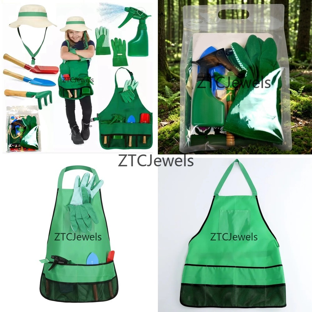 Gardening Tools Kids Set - Set di Attrezzi da Giardinaggio per