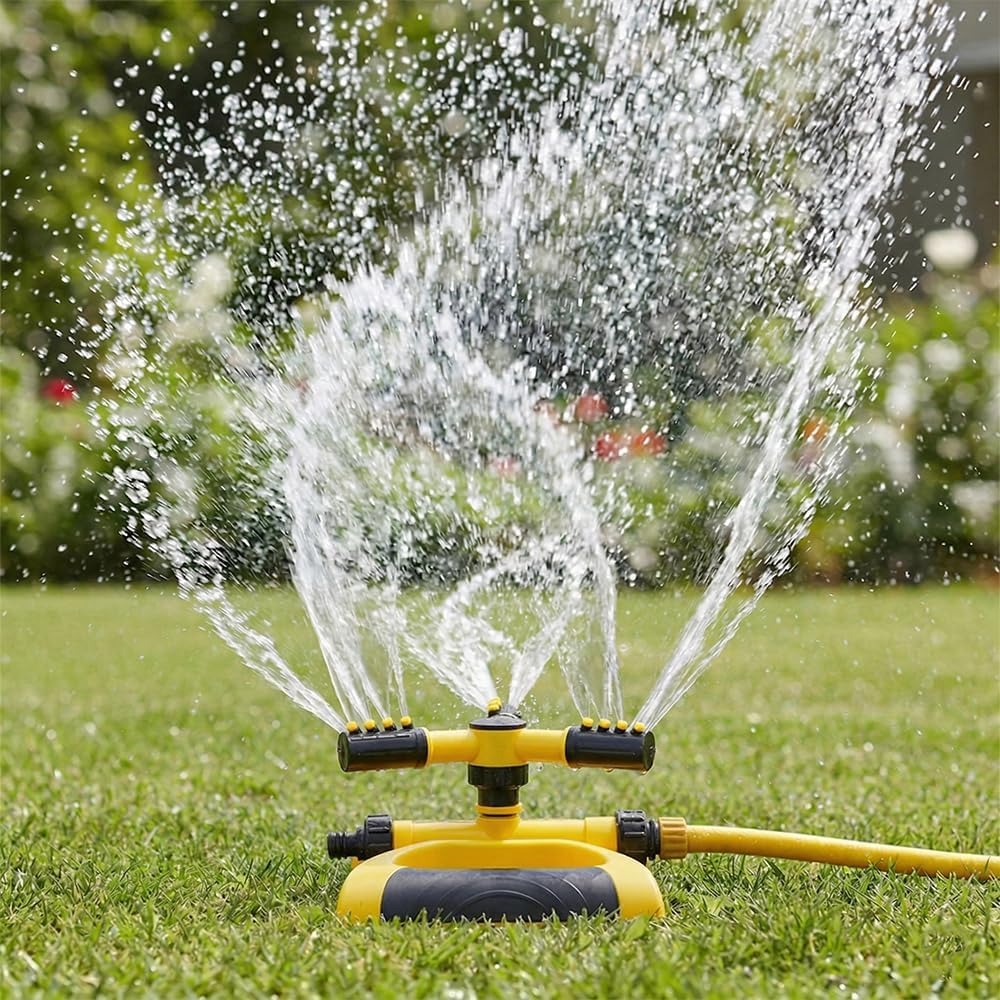 Gardening Tools Plastic - Irrigatore Automatico Rotante a 360 Gradi