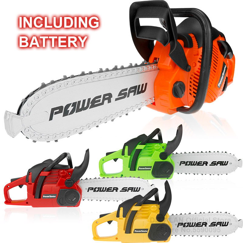Gardening Tools 5 Year Old - Motosega Elettrica Giocattolo per Bambini, Attrezzi