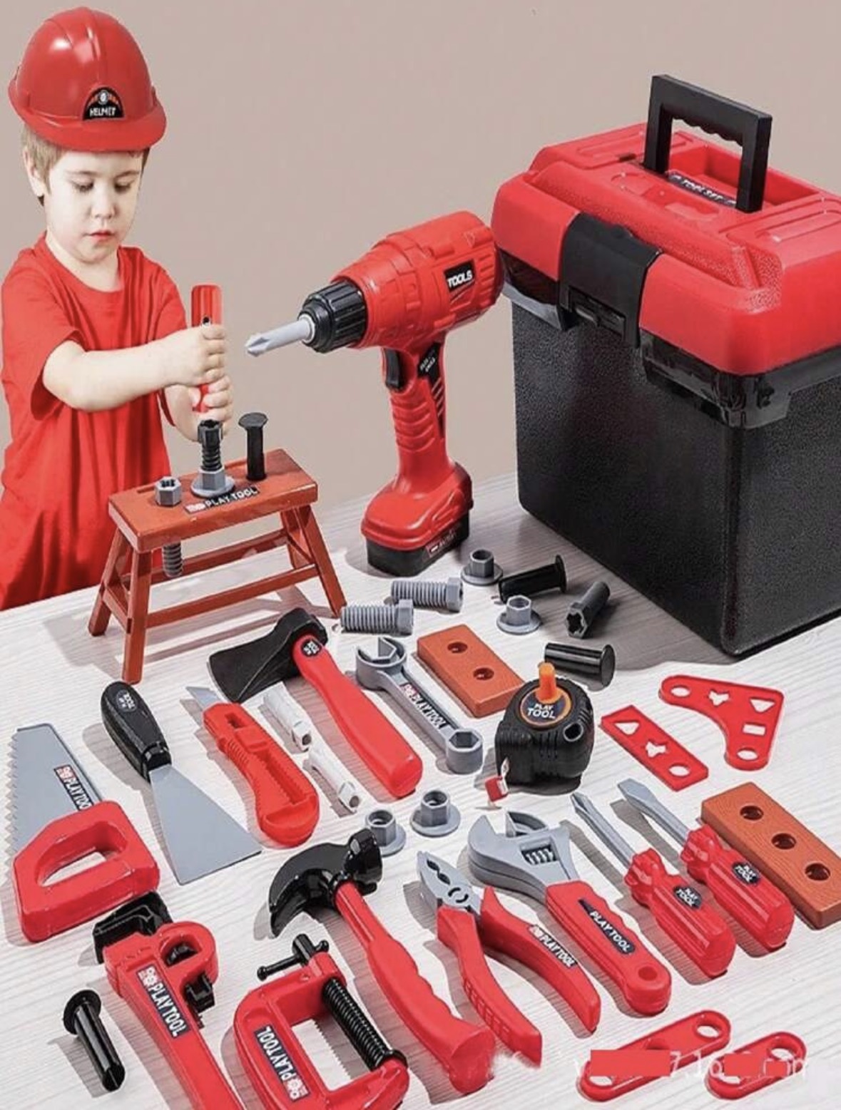 Gardening Tools Kids Set - Set di Attrezzi Giocattolo per Bambini