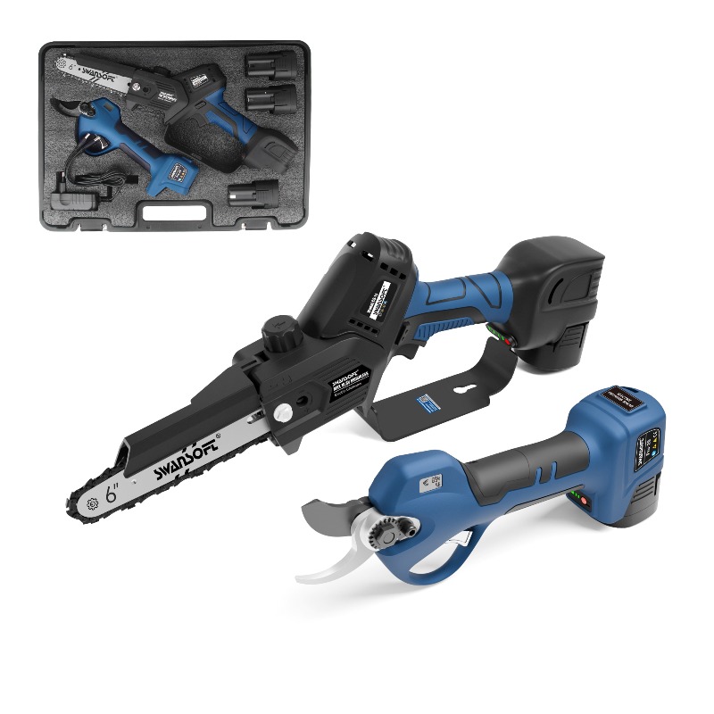Gardening Tools In - 【Best-Selling】Kit combinato di cesoie elettriche senza