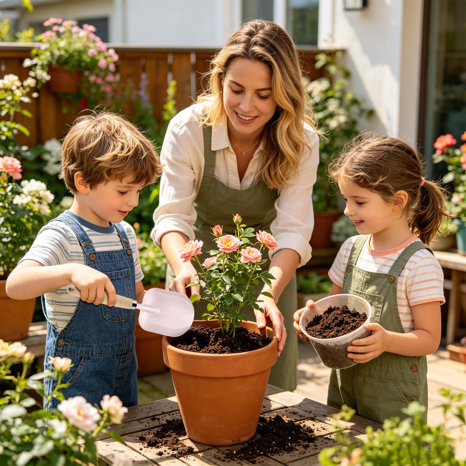 Gardening Tools Girly - Set di attrezzi da giardinaggio per