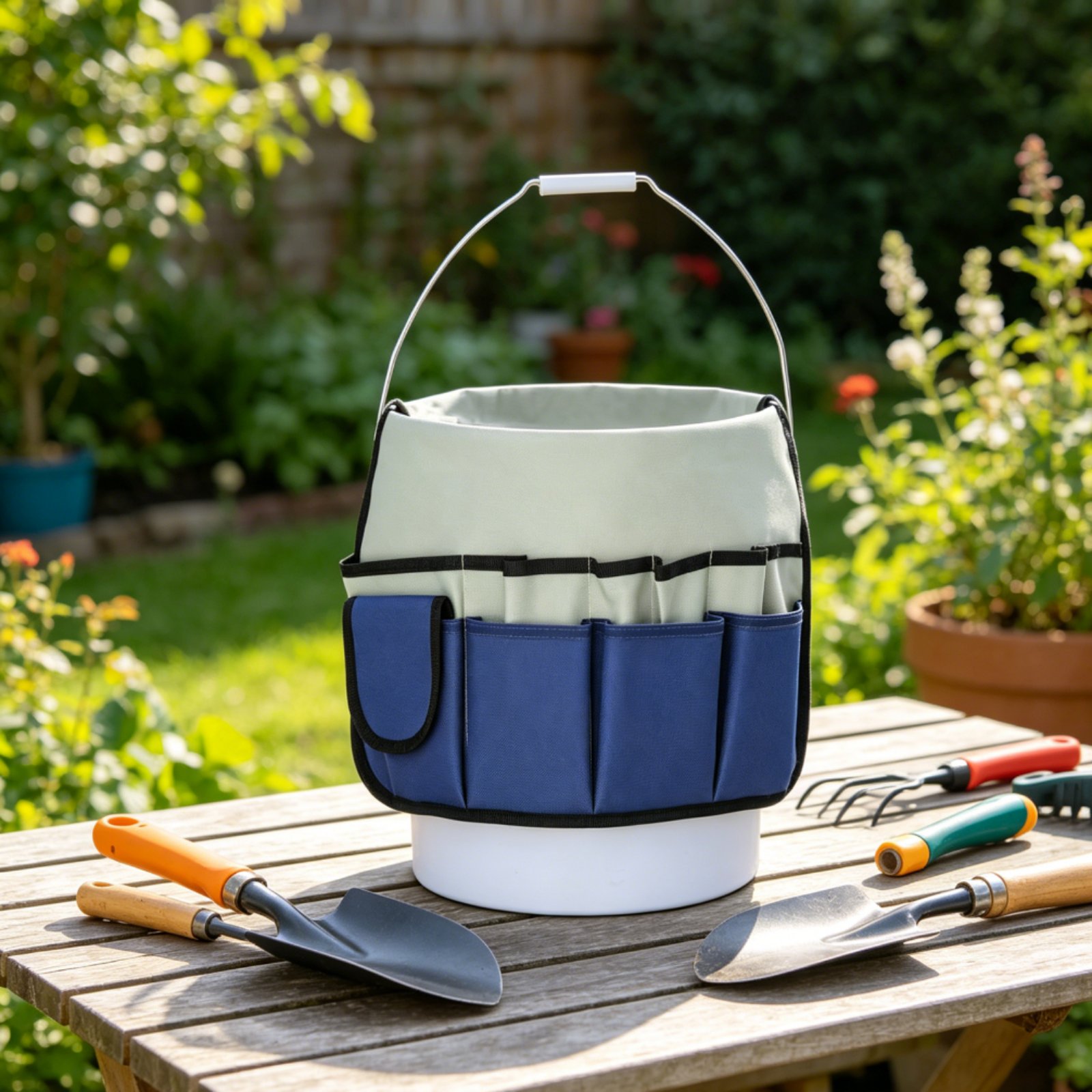 Gardening Tools Bag - Borsa Porta Attrezzi da Giardinaggio Grande