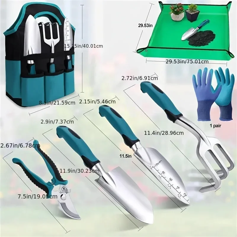 Set di 7 Attrezzi da Giardinag - Gardening Tools Set Gift recensione e prezzo