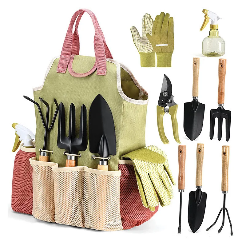 Set di 9 attrezzi da giardinag - Gardening Tools Set Gift recensione e prezzo
