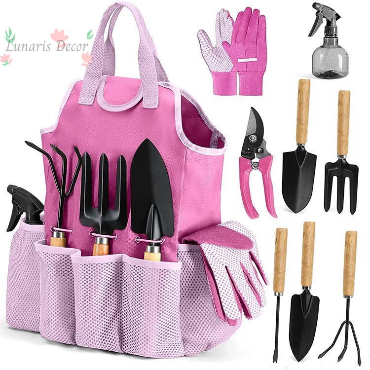 Set di 9 attrezzi da giardino  - Gardening Tools Set Gift recensione e prezzo