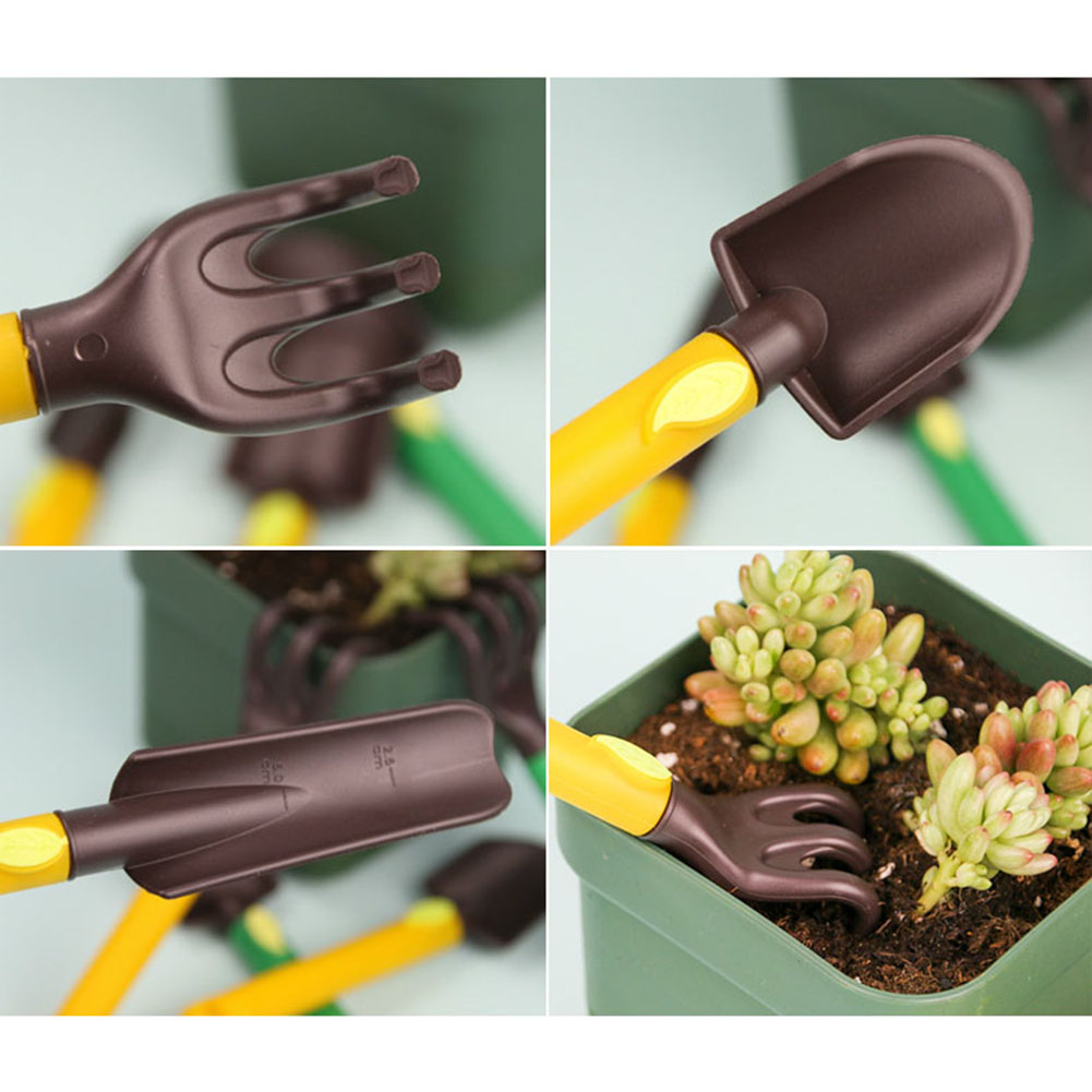 3 pezzi kit di attrezzi da gia - Gardening Tools Kids Set recensione e prezzo