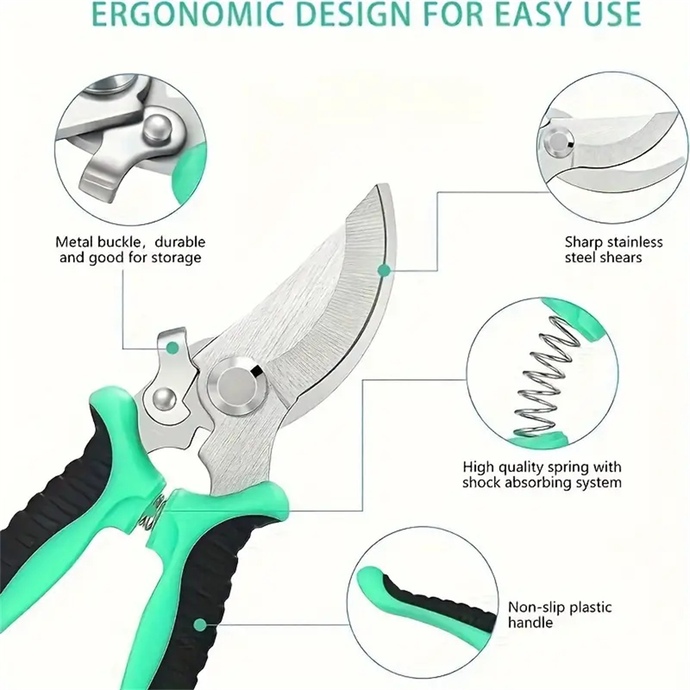 Forbici da Potatura in Acciaio - Gardening Tools Bag recensione e prezzo