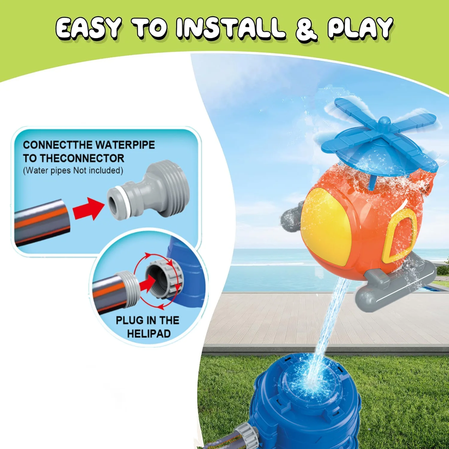 Elicottero Sprinkler Acqua Gio - Gardening Tools Girly recensione e prezzo